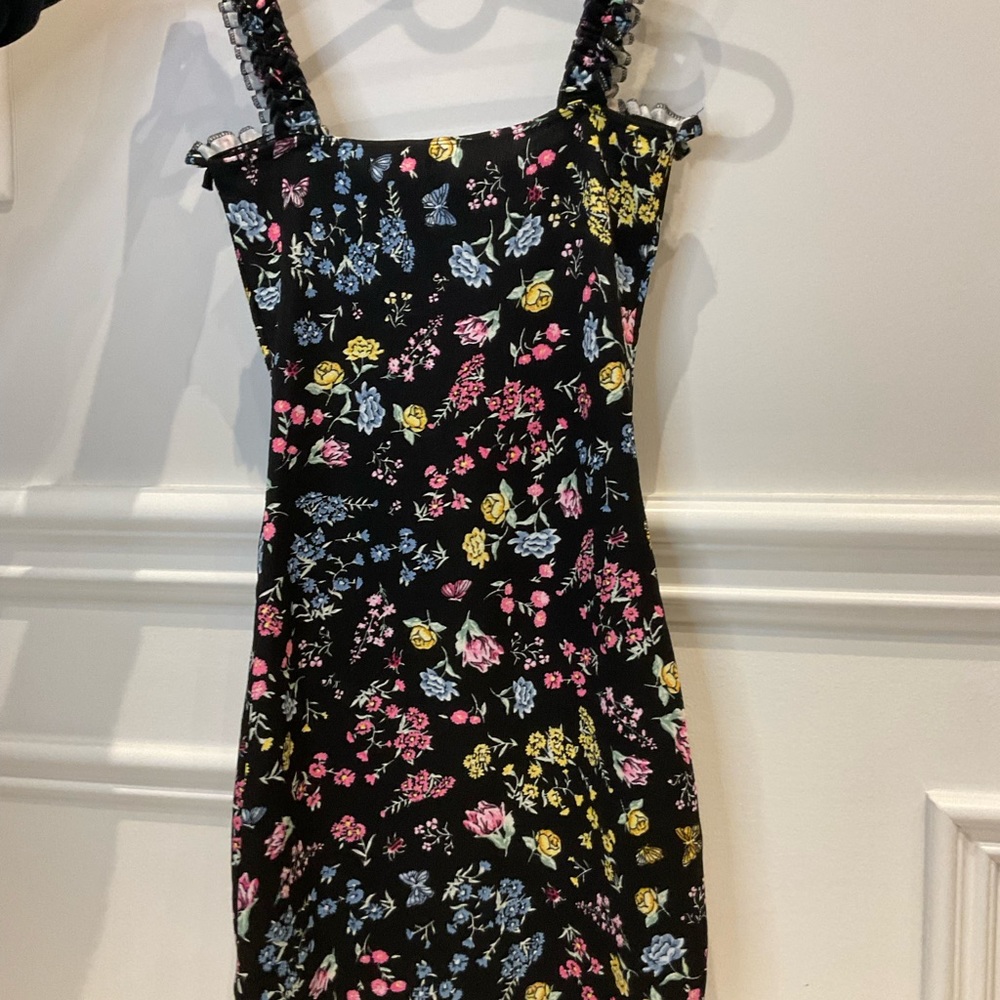 Floral mini dress